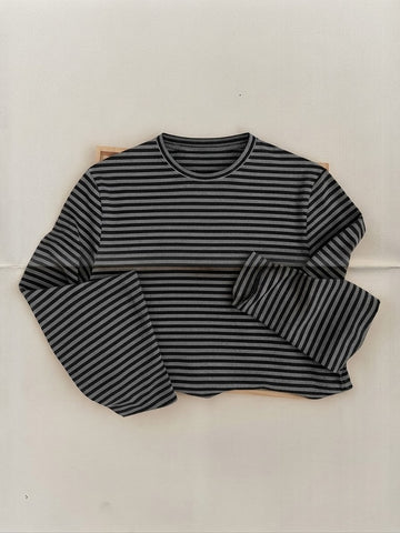 INTRUECHO Striped Lyocell Long Sleeve