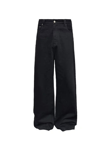 Straight Back-Pocket Jeans