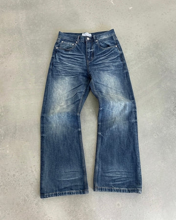 Nevada Whisker Flared Denims