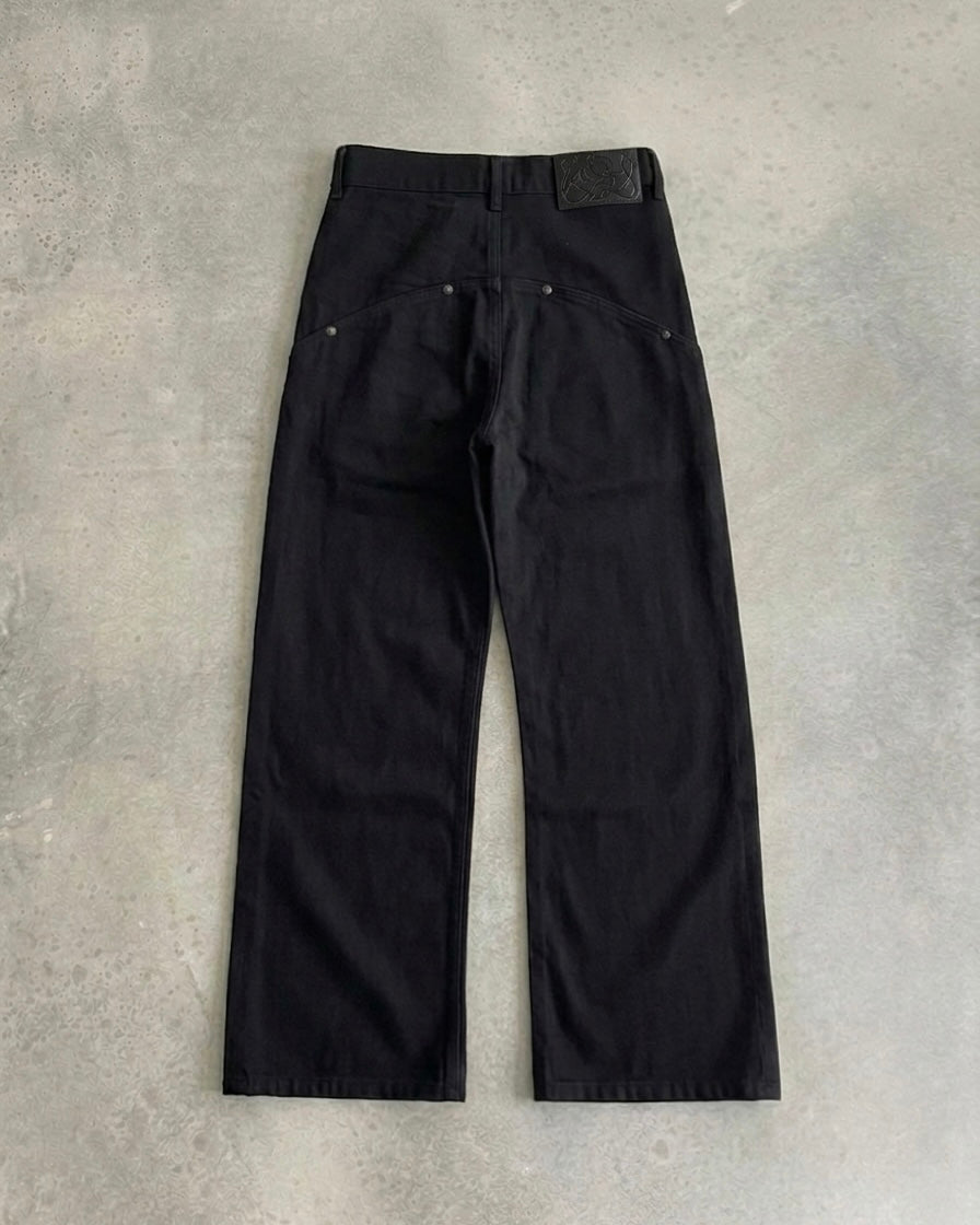 Straight Back-Pocket Jeans