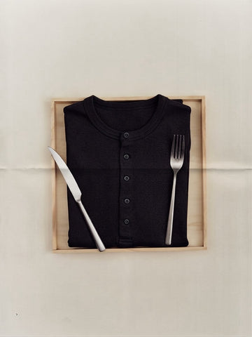 Slim Fit Henley Long Sleeve